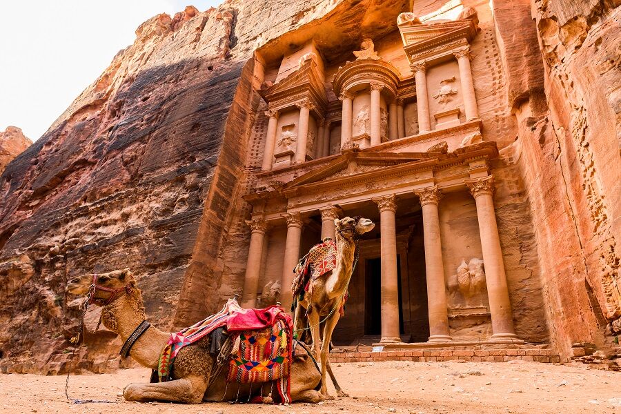 AMMAN / PETRA / TOMBE NABI HARUN / PETRA
