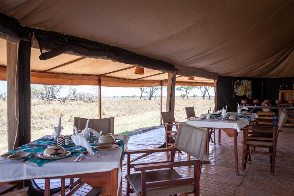 Réveil au cœur de Serengeti. Vous passerez une nouvelle journée dans le parc à la recherche de ses animaux les plus mythiques. Nuit à Mawe tented camp.